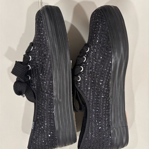 women's triple cvo sparkle grid sneaker black - Picture 7 of 14